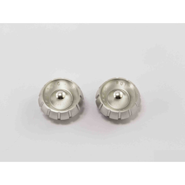 Puig Thruster Bar End Caps Silver